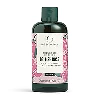 British Rose Petal Soft Shower Gel, 8.4 fl. oz.