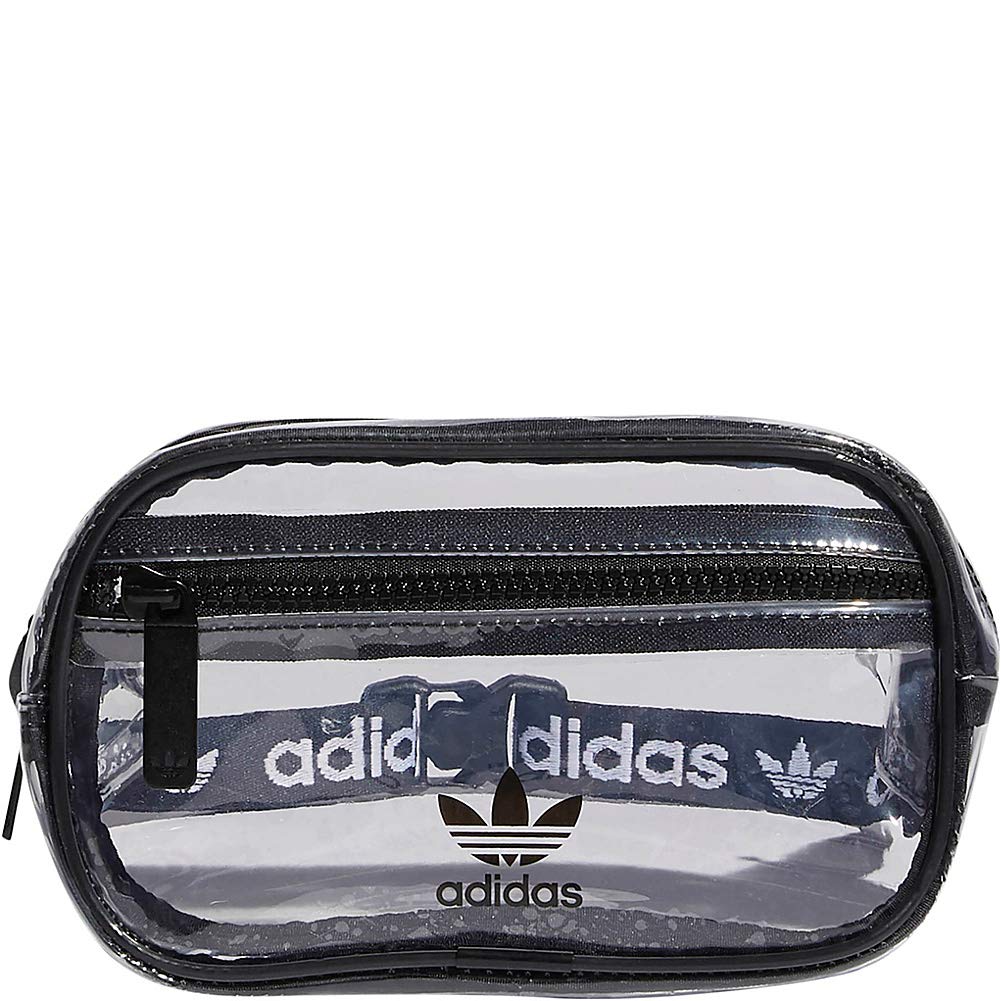 adidas Originals Originals Clear Waist Pack, Black, One Size