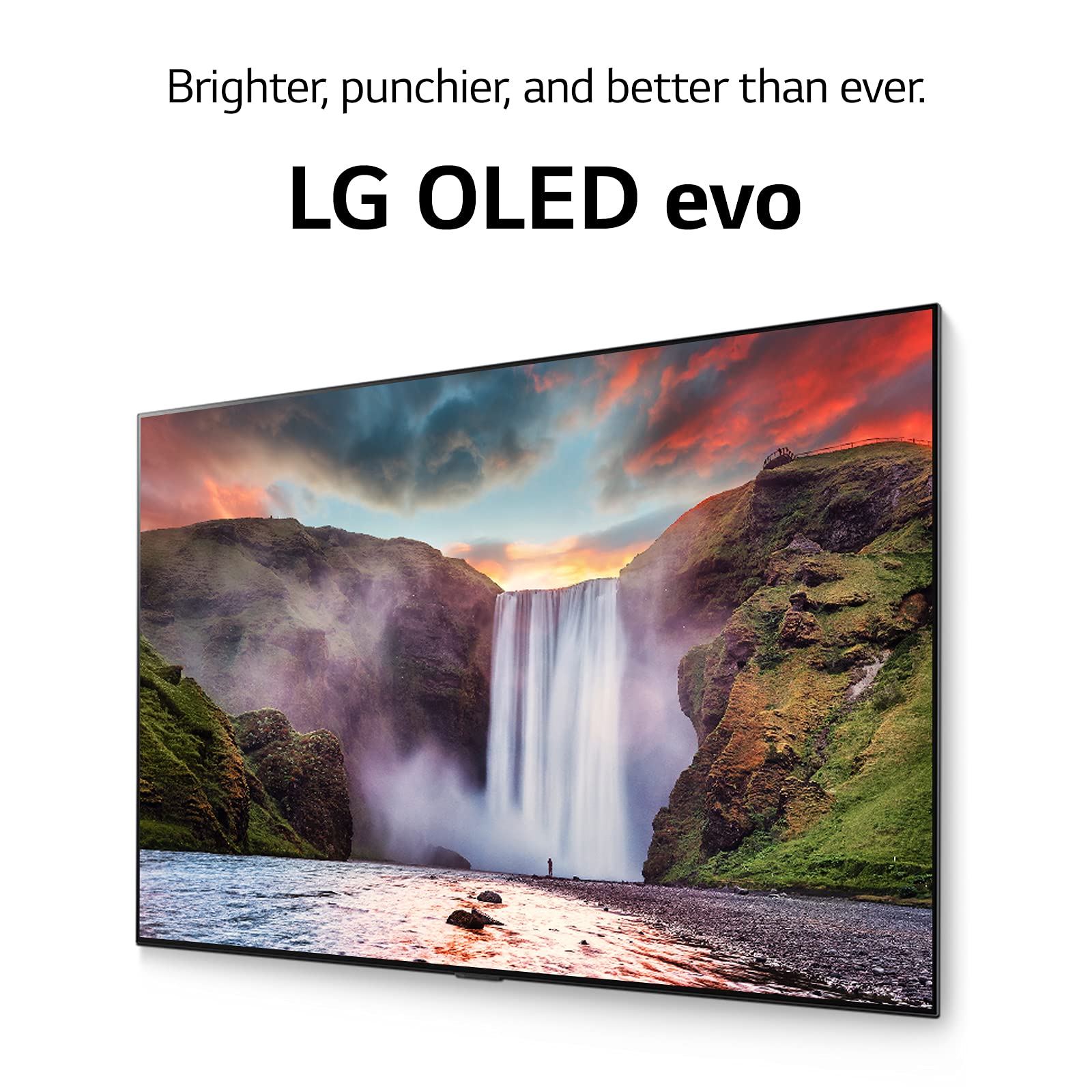 LG OLED G1 Series 65” Alexa Built-in 4k Smart OLED evo TV, Gallery Design, 120Hz Refresh Rate, AI-Powered, Dolby Vision IQ and Dolby Atmos, WiSA Ready (OLED65G1PUA, 2021)