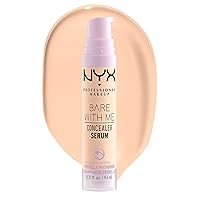 NYX PROFESSIONAL MAKEUP Bare With Me Concealer Serum, Up To 24Hr Hydration - Fair