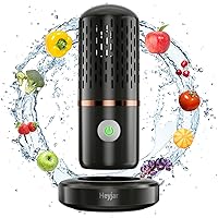Fruit and Vegetable Washing Machine, Fruit Cleaner Device, Fruit Purifier for with OH-ion Purification Technology for Cleaning Fruit -Sold by Heyjar US Only