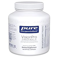 Pure Encapsulations VisionPro EPA/DHA/GLA | Supports Natural Tear Production and Retention of Eye Moisture* | 180 Softgel Capsules