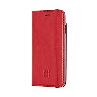 Moleskine Classic Booktype iPhone X Soft Touch Case, Scarlet Red