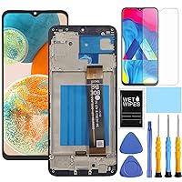 for Samsung Galaxy A23 5G Screen Replacement with Frame for Samsung A23 a236u a236a a236w a236b S236dl LCD Display digitizer Touch Screen Assembly with Repair Part Tools 6.6 inch（Not for A23 4G
