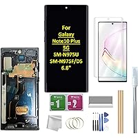 OLED Screen for Galaxy Note10 Plus LCD Screen with Frame Replacement for Samsung Galaxy Note10 Plus 5G SM-N975U SM-N975F/DS 6.8