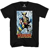 Marvel X-Men 90's Wolverine Variant Cover Tee Men's Graphic T-Shirt