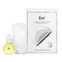 Fur Ingrown Concentrate and Microdart Patches Bundle: Smoothe, Soothe, and Treat Ingrown Hairs and Effectively Clear Up Ingrown Hair Bumps