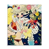 NIKZ Aya Takano Color Anime Poster Pop Art Painting Poster Canvas Poster Bedroom Decor Office Room Decor Gift20x24inch(50x60cm)