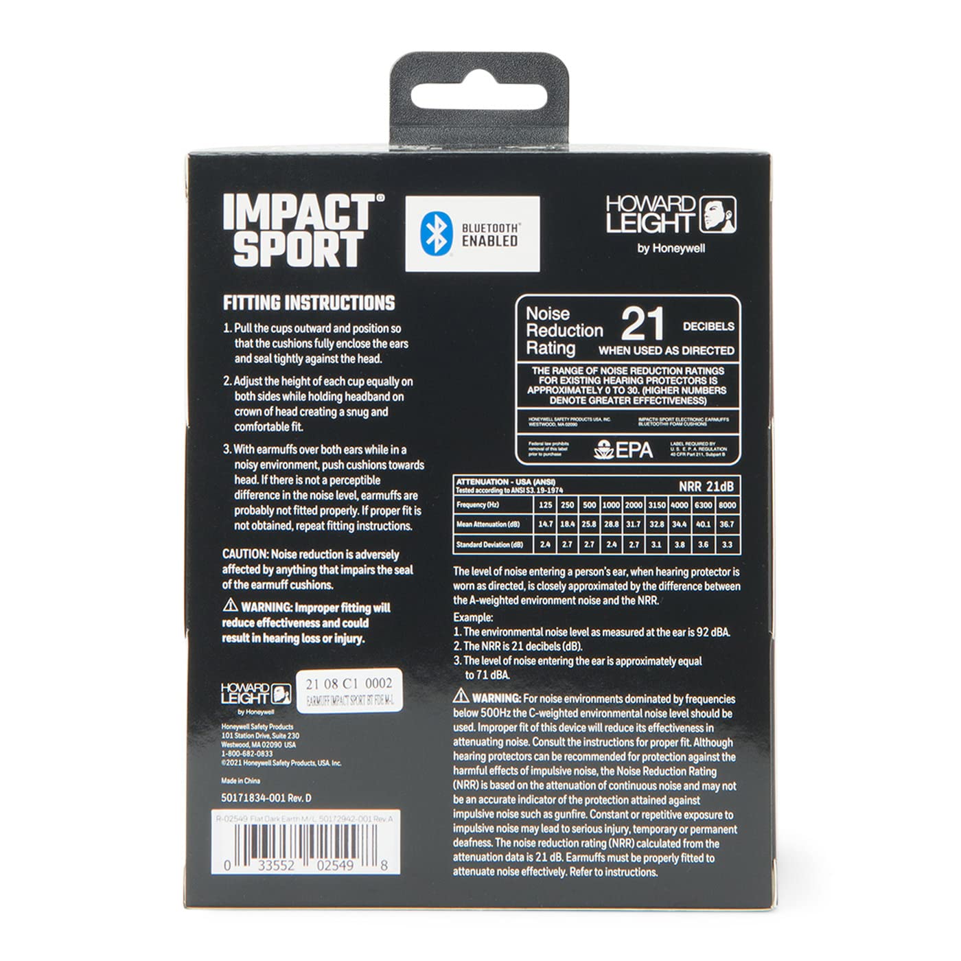 Howard Leight Impact Sport Bluetooth