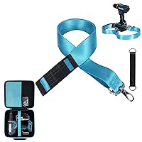 Khanka Adjustable Drill Shoulder Strap Holder and Case for Makita LXT Lithium-Ion Brushless Hammer Driver-Drill/Impact Driver