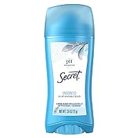 Secret Antiperspirant and Deodorant for Women, Invisible Solid, Unscented, 2.6 oz