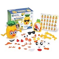 Learning Resources Big Feelings Pineapple Deluxe Set, 50 Pieces, Ages 3+, Social Emotional Learning Toys, Sensory Toys for Toddlers, Speech Therapy Materials, Fine Motor Skills Toys, Yellow, Small