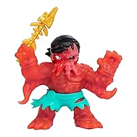 Heroes of Goo Jit Zu Cursed Goo Sea | Super Squishy, Goo Filled Toy Graplock Action Figure Hero Pack | with Color Changing Face That Reveals His Curse | Stretch Him 3 Times His Size