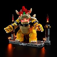 LIGHTAILING Light for 71411 The Mighty-Bowser - Led Lighting Kit Compatible with Building Blocks Model - NOT Included The Model Set