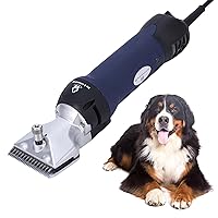 Professional Dog Grooming Clippers for Thick Coats - Dog Shears Heavy Duty Hair Kit - Large Dog Shaver Set - Pet Trimmer for XL Large Dogs, Horses, Livestock