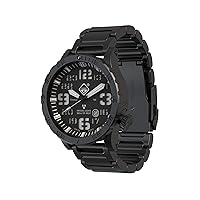 HAZARD 4 Heavy Water Diver(TM) Nightwatch Bracelet: Titanium Tritium Dive-Watch - B