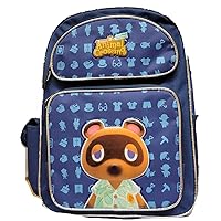Accessory Innovations Animal Crossing 16 Inch Large Backpack, Blue