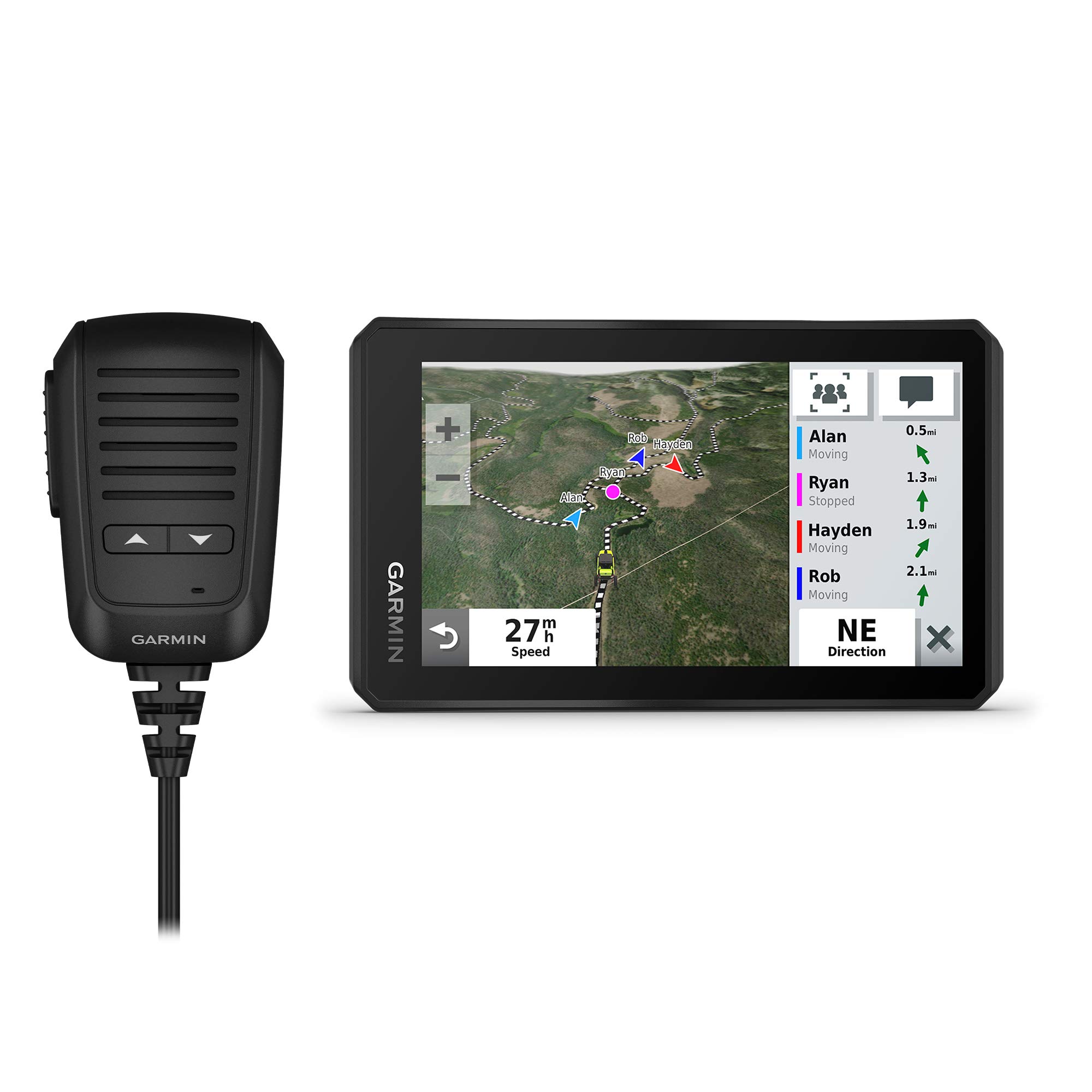 Garmin Tread Powersport Off-Road Navigator with Group Ride Radio, Group Tracking and Voice Communication, 5.5