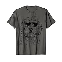 Cockalier Sketch Drawing Art Dog Lover Mom Dad Women T-Shirt