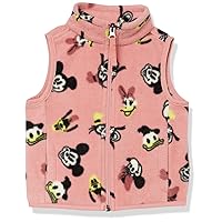 Amazon Essentials Disney | Marvel | Star Wars | Princess Girls and Toddlers' Polar Fleece Vest