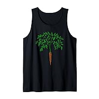 Carrot Shirt Vegetarian Vegan Farmers Market Gardener Tank Top