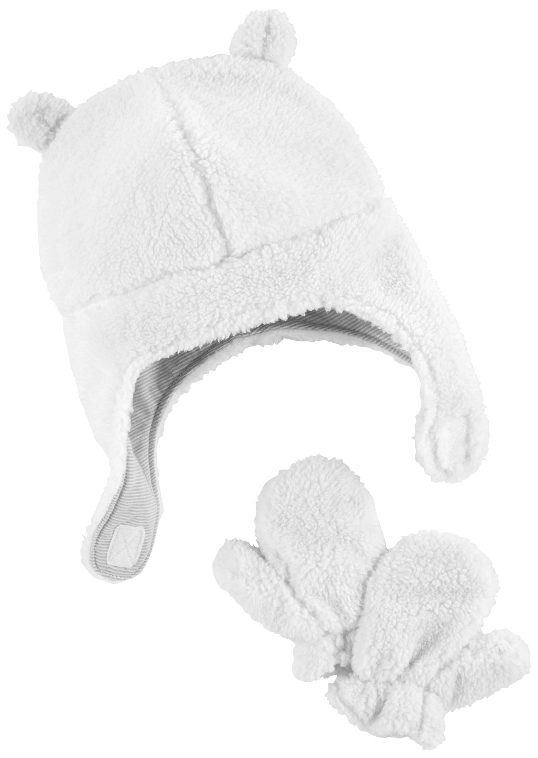Simple Joys by Carter's unisex-baby Hat and Mitten Set