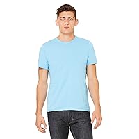 Product of Brand Bella + Canvas Unisex Jersey Short-Sleeve T-Shirt - Ocean Blue - 4XL - (Instant Savings of 5% & More)