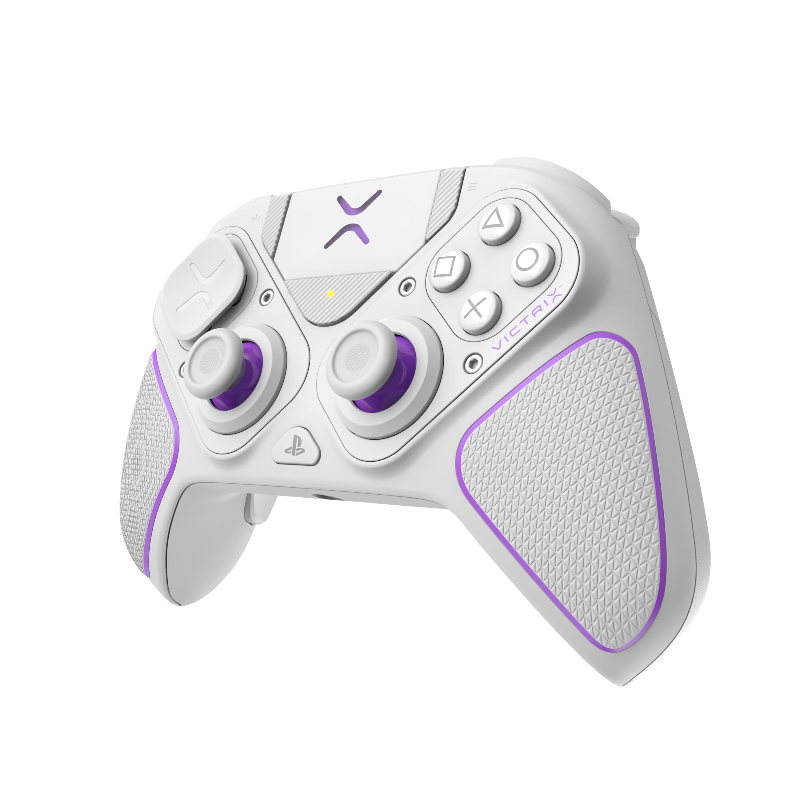 PDP Victrix Pro BFG Wireless Gaming Controller for Playstation 5 / PS5, PS4, PC, Modular Gamepad, Remappable Buttons, Customizable Triggers/Paddles/D-Pad, PC App White