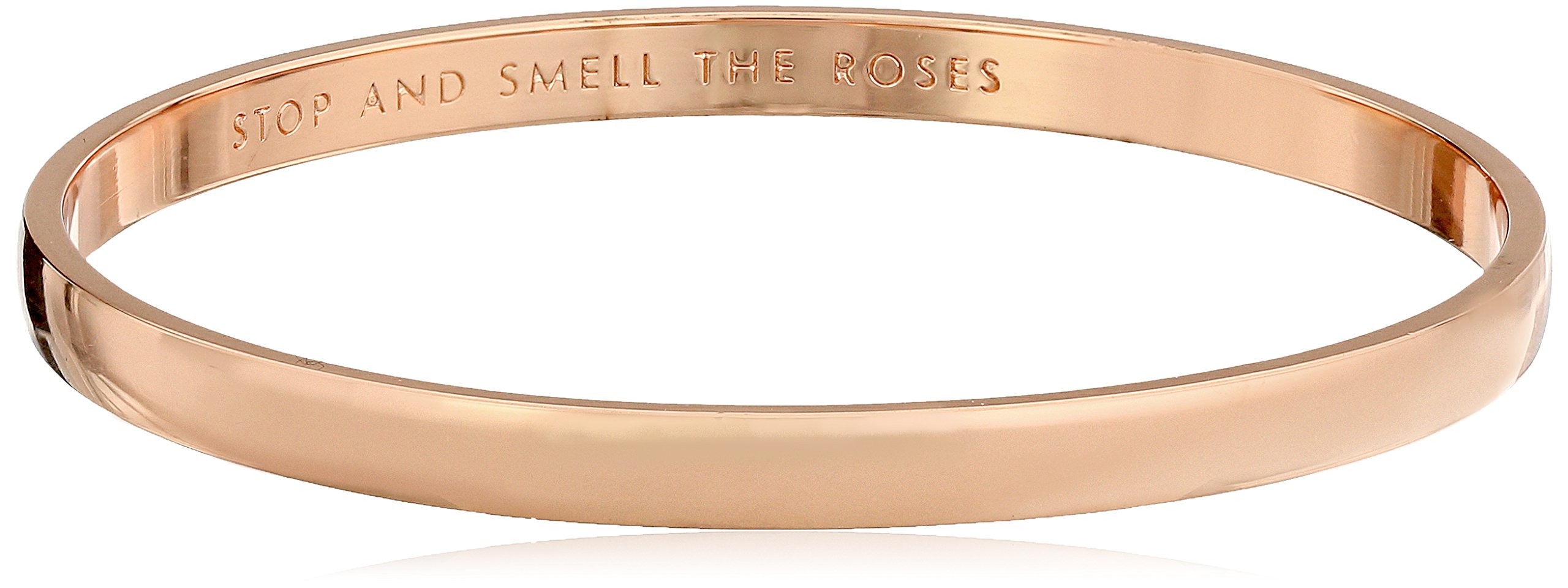 Kate Spade New York Women's Idiom Bangles Stop and Smell The Roses - Solid