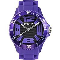 PICONO Play X Fun Water Resistant Analog Quartz Watches - Purple