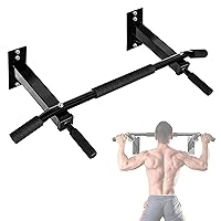 Yes4All Multifunctional Wall Mounted Pull Up Bar/King Stud Chin Up Bar For Home Gym Workout Strength Training Equipment