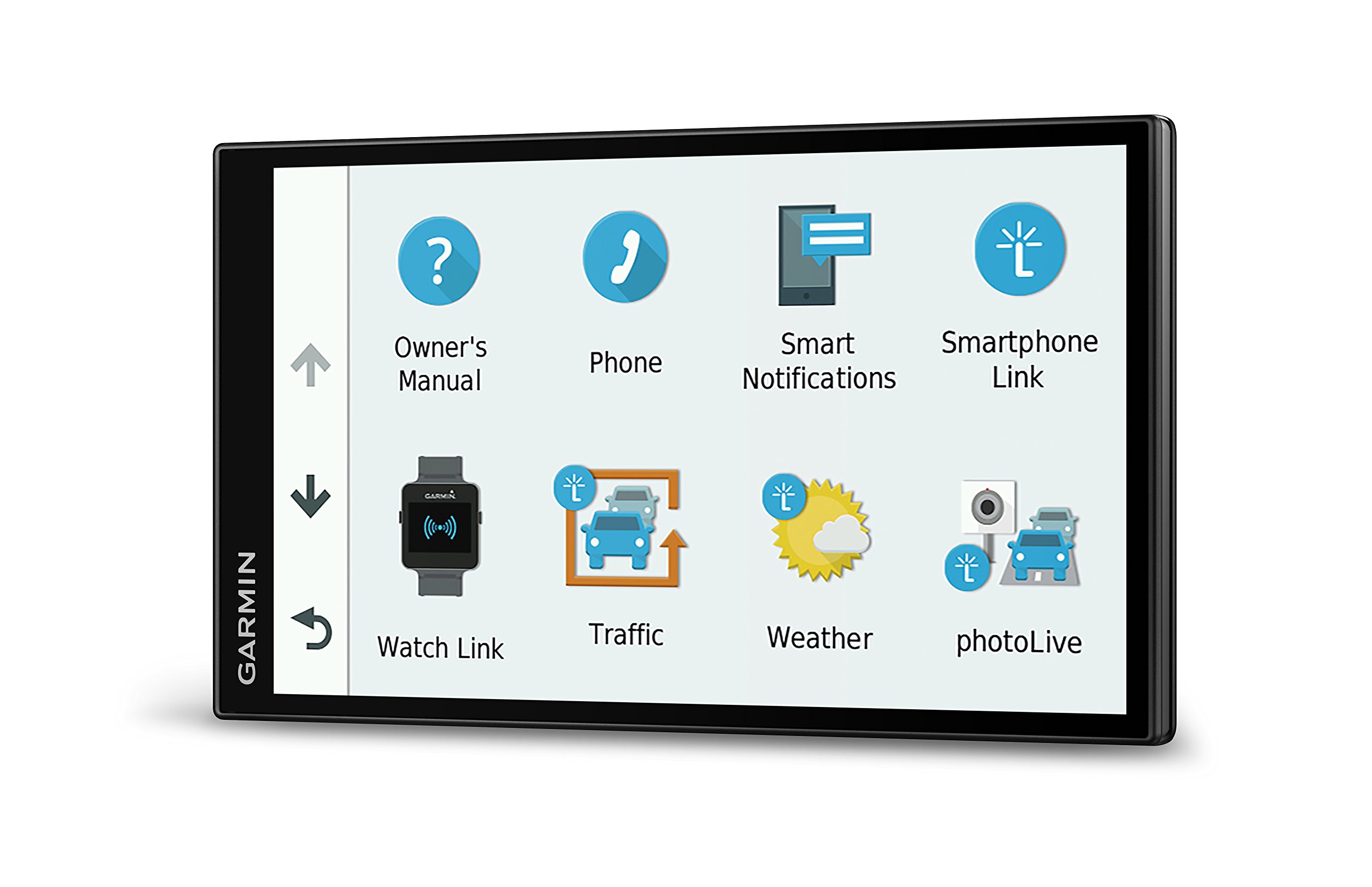 Garmin DriveSmart 61 NA LMT-S with Lifetime Maps/Traffic, Live Parking, Bluetooth,WiFi, Smart Notifications, Voice Activation, Driver Alerts, TripAdvisor, Foursquare