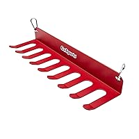 GoSports Baseball & Softball Bat Caddy - Clips onto Dugout Fence or Mounts on Wall - Holds 16 Player Bats