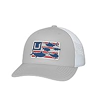 HUK Men's Trucker, Anti-Glare Snapback Fishing Hat