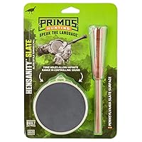 Primos Hunting Primos Hensanity Molded Slate Turkey Pot Call, Slate Surface with One-Piece Striker Turkey Call PS298