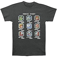 Men's Mega Man Stage Select T-Shirt XXX-Large Heather