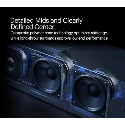 Definitive Technology Dymension DM20 Slim Center Channel Speaker