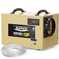 ALORAIR 120 PPD Commercial Dehumidifier, with Drain Hose for Crawl Spaces, Basements, Industry Water Damage Unit, cETL Listed, Compact, Portable, Auto Defrost, Memory Starting, 5 Years Warranty Gold