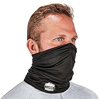 Ergodyne Chill-Its 6487 Cooling Neck Gaiter, Multiple Ways to Wear Headband or Face Mask