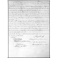 14Th Amendment 1868 Nthe Second Page Of The 14Th Amendment Of The United States Constitution Ratified On July 9 1868 Poster Print by (18 x 24)