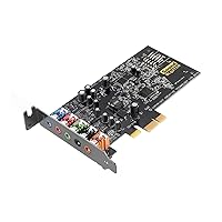 Creative Sound Blaster Audigy FX PCIe 5.1 Internal Sound Card with High Performance Headphone Amp for PCs