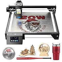 Longer RAY5 22W Higher Accuracy Laser Engraver and Cutter, 130W Laser Engraving Cutting Machine can Cut 0.05mm Metal and Engrave Hundreds of Colors On Metal Steel 3.5