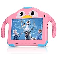 Kids Tablets for Kids 7 inch Tablet 32GB Toddler Tablet with Case Kids Learning Tablet with WiFi Bluetooth Dual Camera Preinstalled Educational APPs