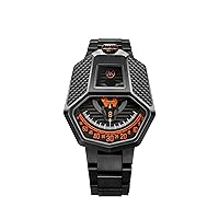 Cobra Luxury Watch - Exquisite Men's Timepiece with 316L Stainless Steel & Carbon Fiber, 3D Copper Dial, Gift for Men
