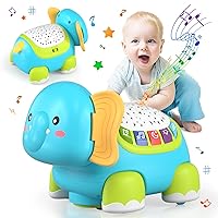 Lehoo Castle Baby Toys 6 to 12 Months, Baby Crawling Toys Musical Moving Toys for 0-12 Months Old Boys ＆ Girls Gift, Developmental Montessori Infant Toys 6-12 Months
