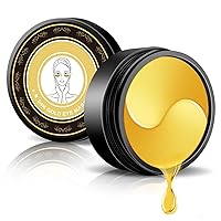 Under Eye Patches for Dark Circles and Puffy Eyes,(60Pcs 24K Gold)Under Eye Masks Skin Care,Wrinkle Patches,Snail Mucin Eye Mask,Hydrate, Moisturize and Brighten, Leaving You With Youthful Vitality