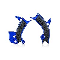 Acerbis X-Grip Frame Guard (BLUE/BLACK) For 19-22 YAMAHA YZ250F
