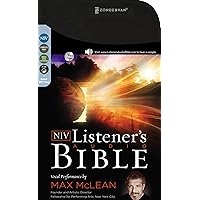 NIV, Listener's Audio Bible, Audio CD: Vocal Performance by Max McLean NIV, Listener's Audio Bible, Audio CD: Vocal Performance by Max McLean Audible Audiobook Audio CD