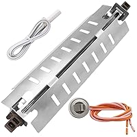 WR51X10055 Refrigerator Defrost Heater Kit WR55X10025 Temperature Sensor WR50X10068 High Limit Thermostat Fit for GE by Romalon