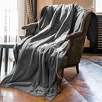Heated Throw Blanket With 1-9 hrs Timer Auto-Off & 8 Heating Levels,Flannel Electric Blanket Throw ETL Certification,Machine Washable Full Body Warming Blankets with Overheating Protection (50''×60'')